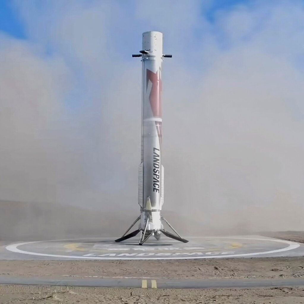 Chinese Start-Up Lands Reusable Rocket for the First Time